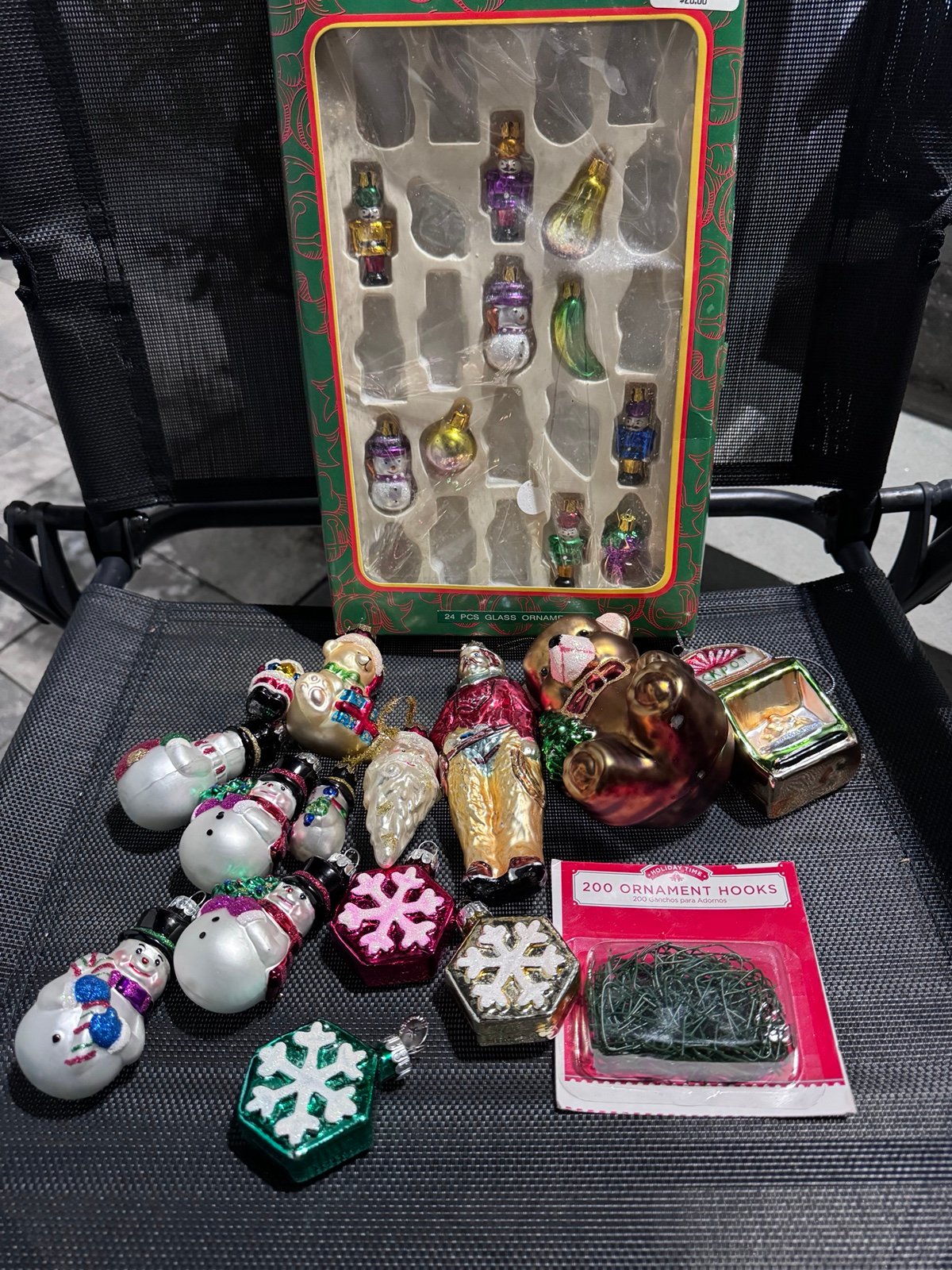 Radko Adler Dept 56 Christmas Snowman Santa Mercury Glass Cowboy Slots Teddy