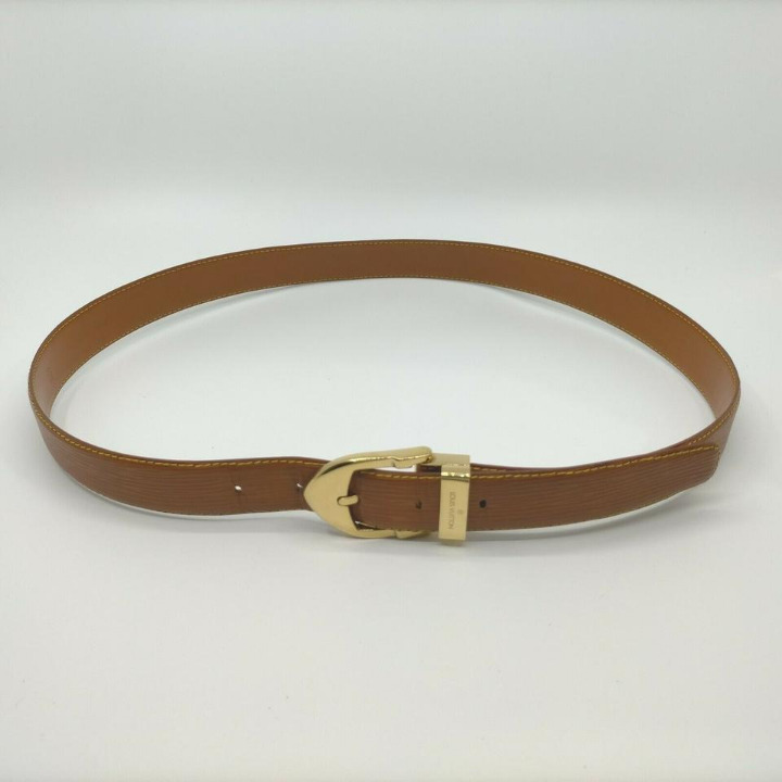 Louis Vuitton ブラウンレザーベルト 110/44 Louis Vuitton x Supreme LV x Supreme 110/44 Brown Monogram