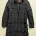 Vintage MONCLER Down Puffer Quilted Women’s Long Coat Black Size 3 Medium