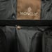 Vintage MONCLER Down Puffer Quilted Women’s Long Coat Black Size 3 Medium