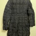 Vintage MONCLER Down Puffer Quilted Women’s Long Coat Black Size 3 Medium