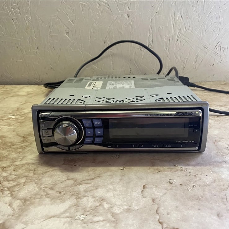 Alpine CDE-9881 CD Player Car Stereo Receiver Deck OEM