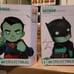 Dc collectibles artist's alley Christopher uminga glow in the dark set