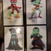 Dc collectibles artist's alley Christopher uminga glow in the dark set