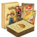 165 Pokémon Cards Gold Foil Pack Collectible Cards Charizard W/Full Art Rare New