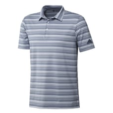 Adidas Primegreen Heather Snap Polo Shirt in Crew Navy/White, Size XL