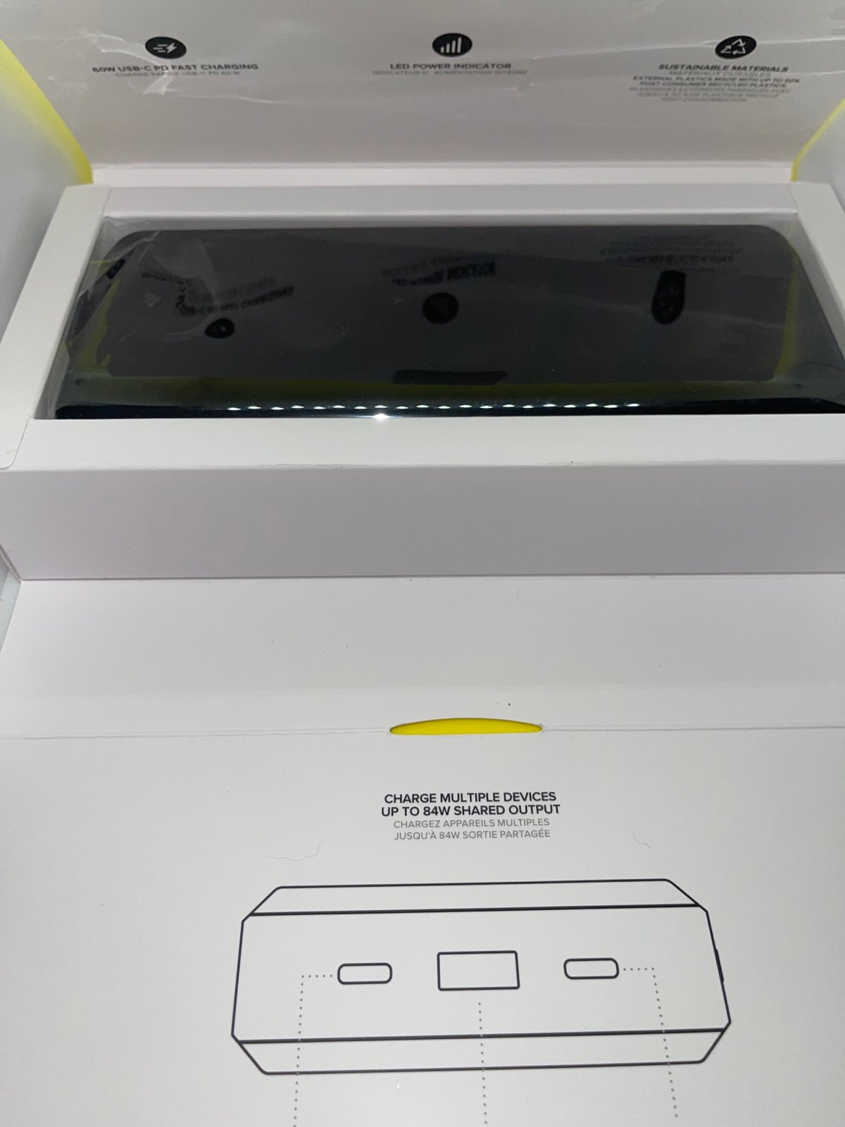 mophie Powerstation Laptop Prime27-27,000mAh Portable Power Bank with 60W USB-C