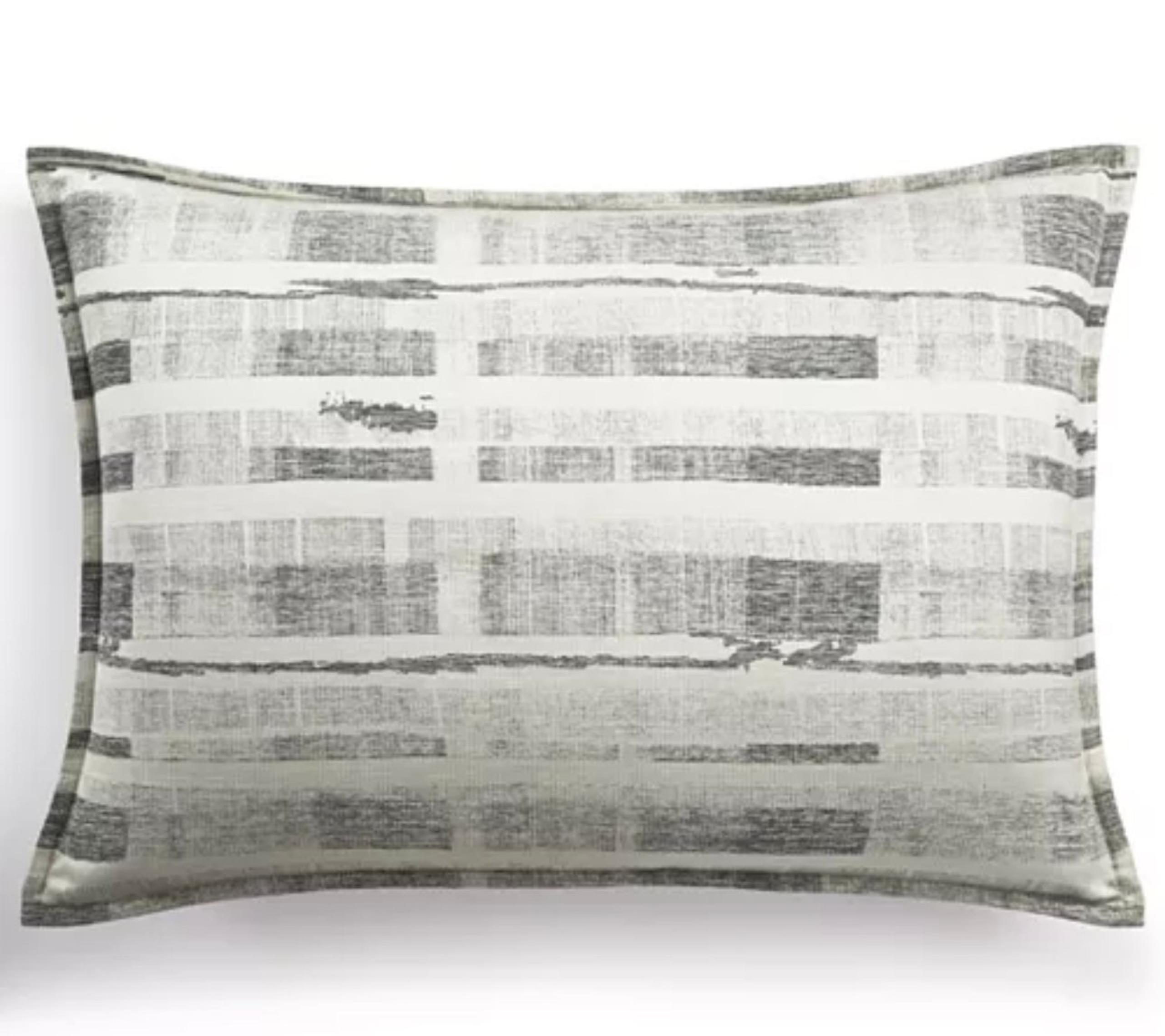 Hotel Collection Broken Stripe Pillow Shams Standard (2)
