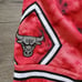 Mitchell & Ness 1998 Chicago Bulls Galaxy Swingman Reflective Shorts Mens Small