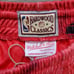 Mitchell & Ness 1998 Chicago Bulls Galaxy Swingman Reflective Shorts Mens Small