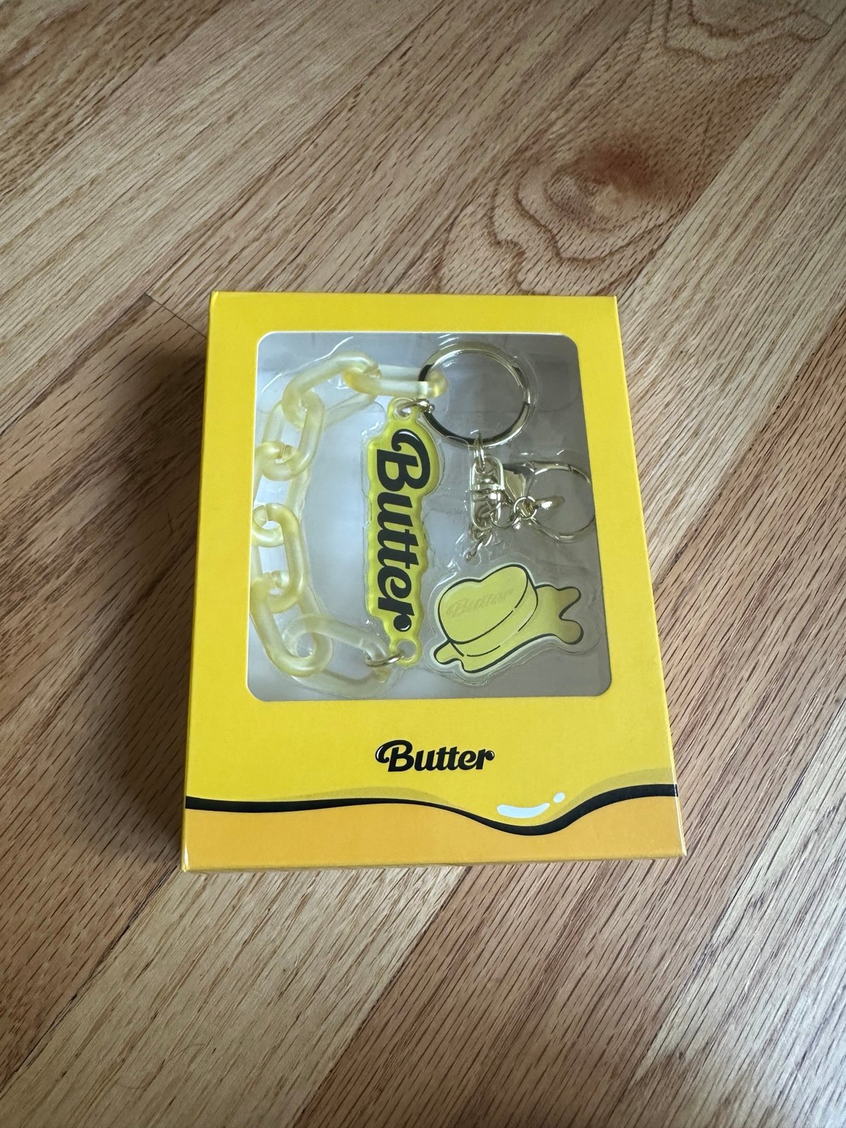 BTS Butter Acrylic Keyring