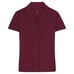 Skims Soft Lounge Ribbed PJ Top in wine size S