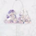 NEW Holographic Iridescent Disc Chainmail Triangle Top for Festival Size SM-MED