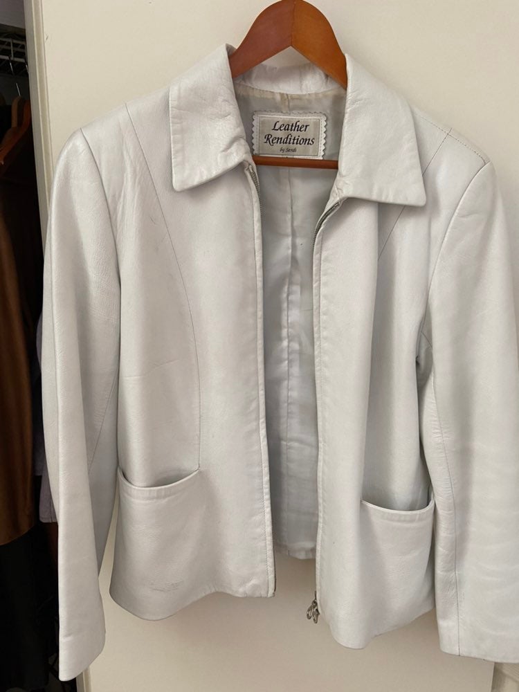 leather jacket women