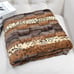 Faux Fur Throw Blanket Heavy Warm Soft for Adults Gift