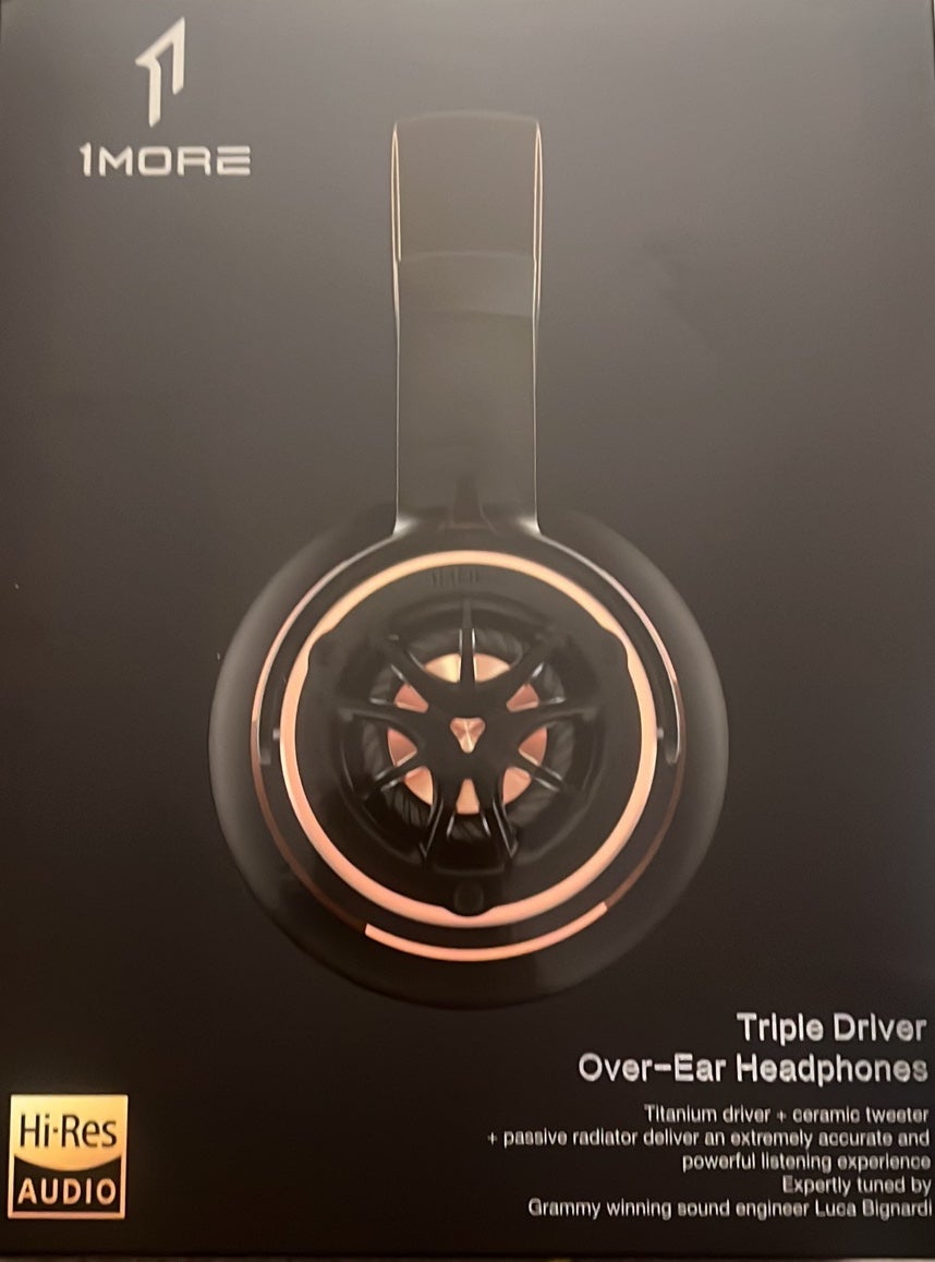 1More Triple Driver Over-Ear Headphones