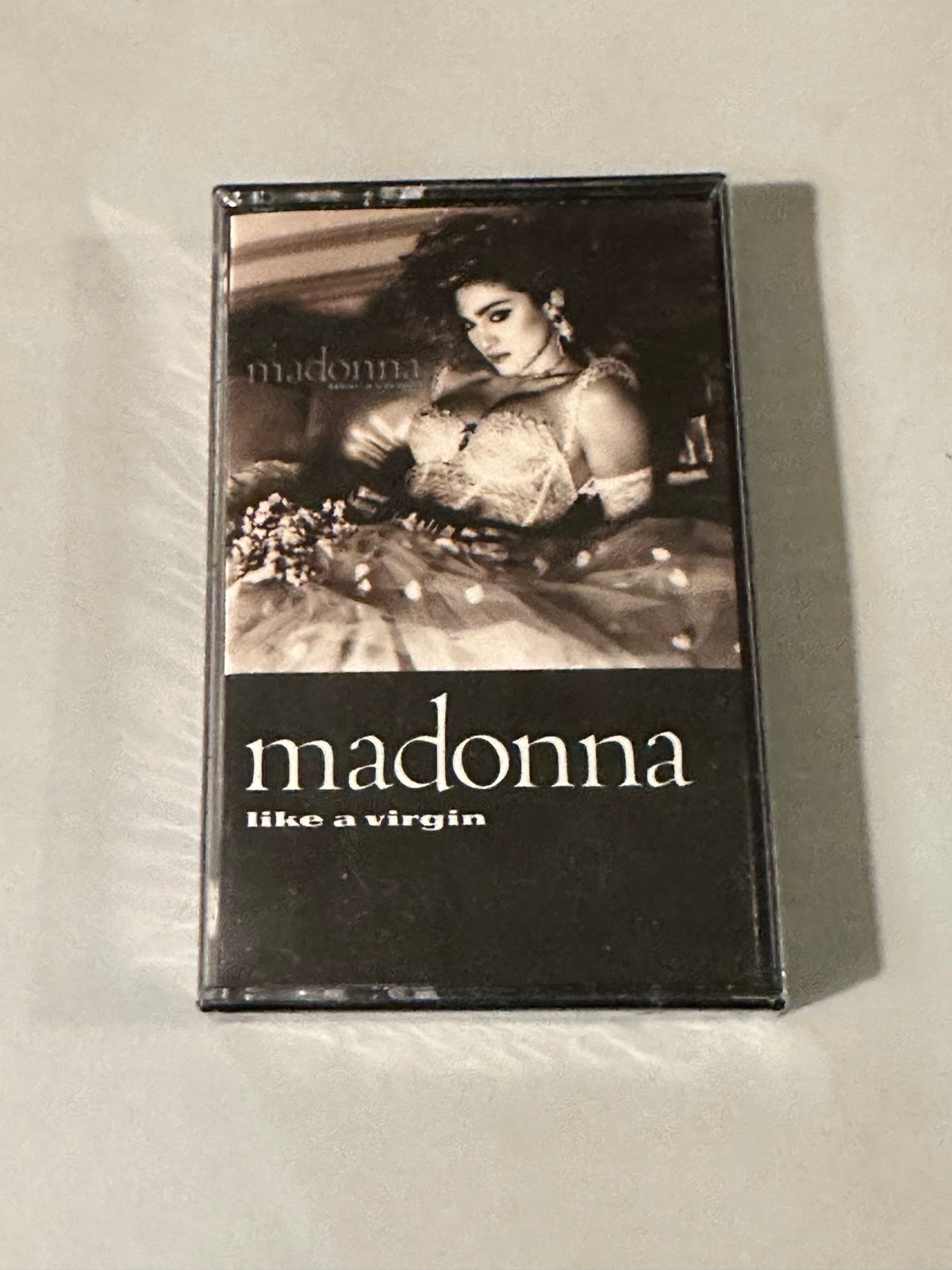 MADONNA SEALED LIKE A VIRGIN CASSETTE TAPE RCA WARNER 1984
