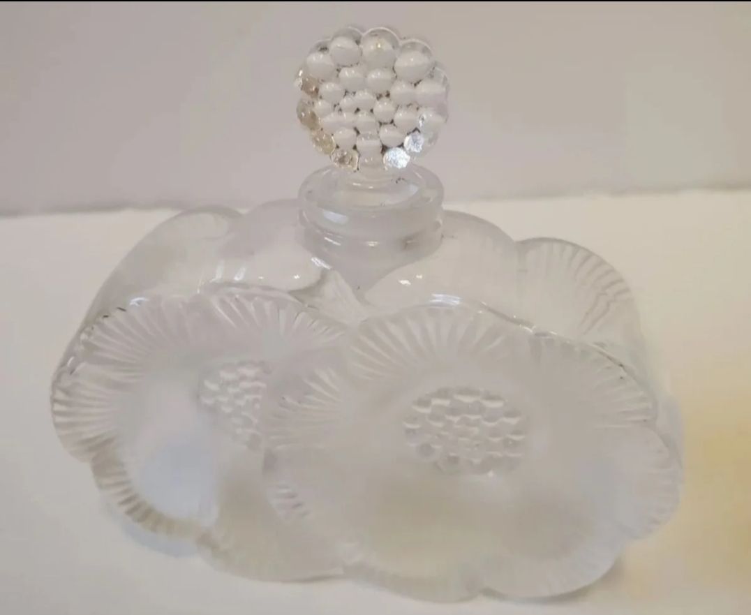 Lalique Glass perfume bottle