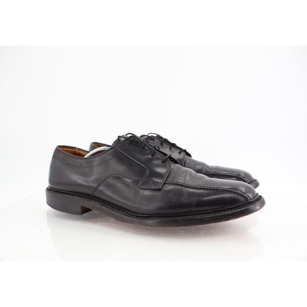 Allen Edmonds Hillcrest Leather Oxford Dress Shoes Men's 14 D Black Bicycle Toe