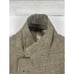 BURBERRY Mens Sport Coat Jacket Blazer Beige CHECK Windowpane 44R 3 Button
