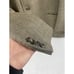 BURBERRY Mens Sport Coat Jacket Blazer Beige CHECK Windowpane 44R 3 Button