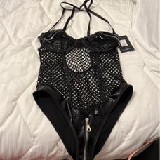 Fishnet lingerie