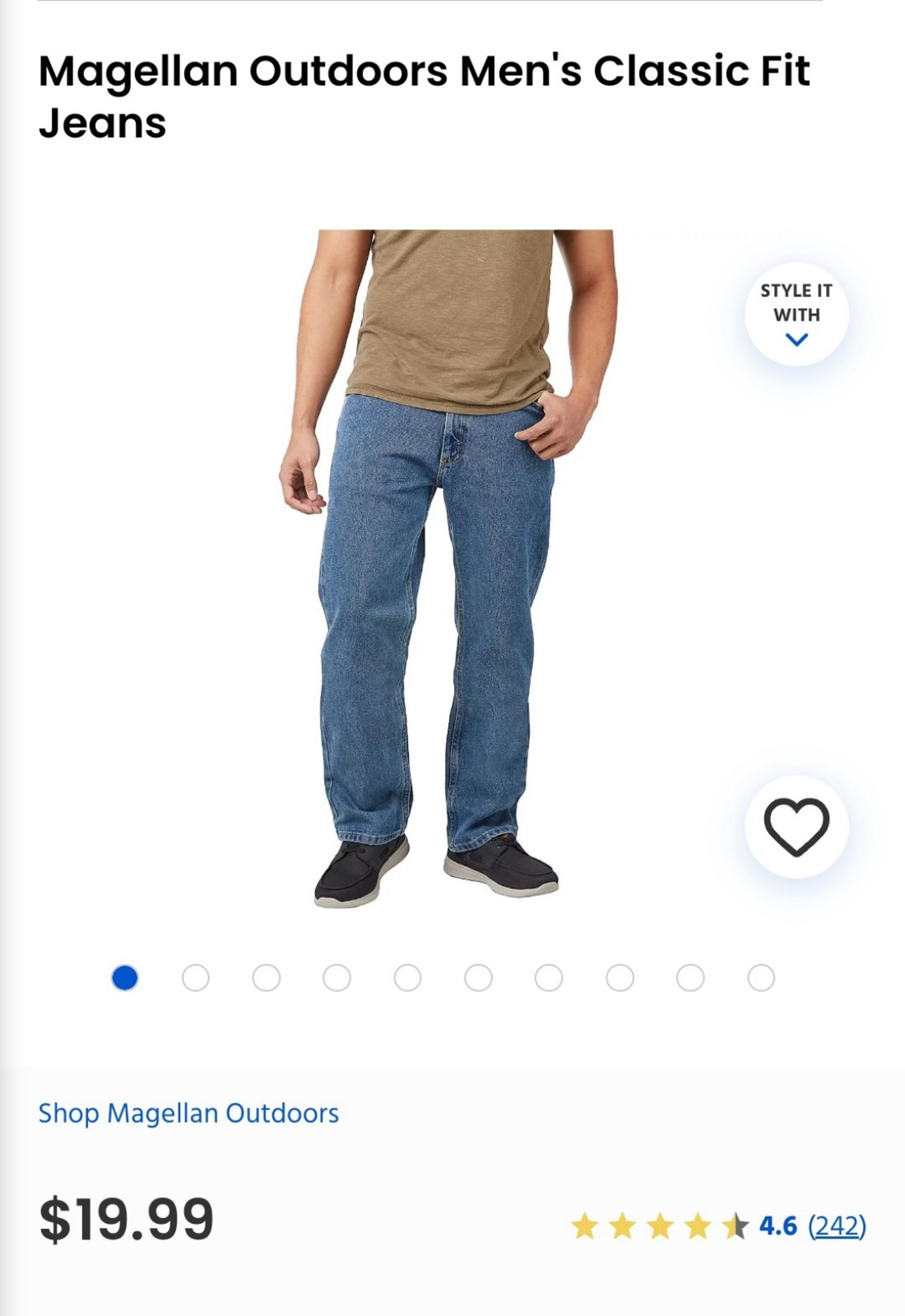 Magellan Men's Denim Jeans- 30x32