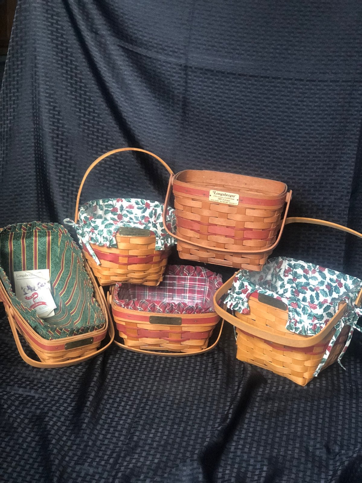 Longaberger Christmas Baskets