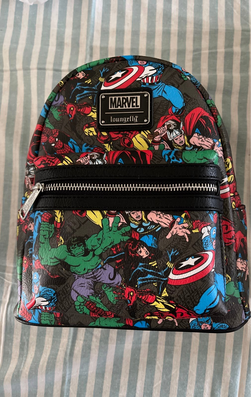 Loungefly Marvel AOP mini backpack