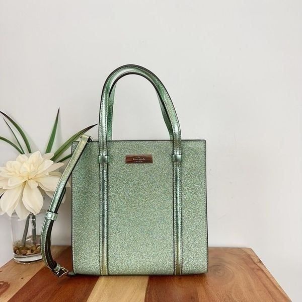 NWT Kate Spade Kenzie Glitter Small Tote