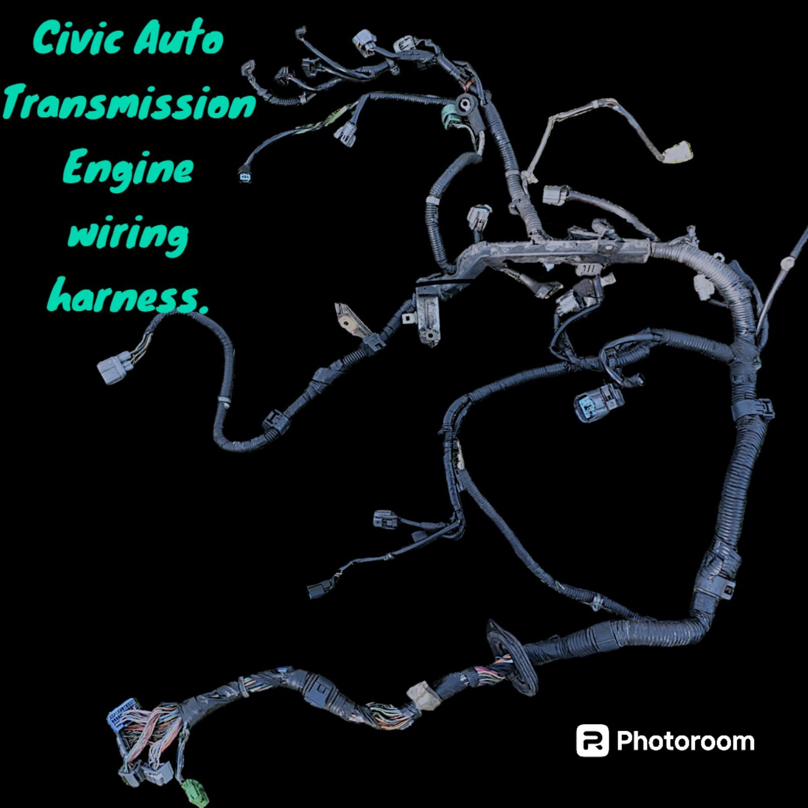 1998 OEM Honda Civic Engine Wiring Harness DX, LX, A/T