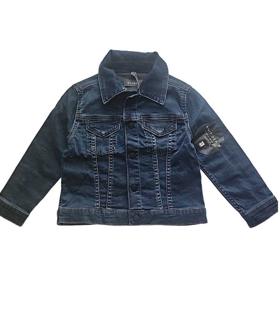 DL1961 Manning Magic Mountain Toddler Denim Jacket For Little Girls Size 4-5