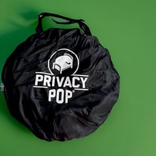 Privacy Pop Full Size Bed Tent Full Size Black With Storage Bag New