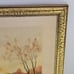 Vintage Antique Etching Print European Village Bridge. Mystery Artist 32 x 28