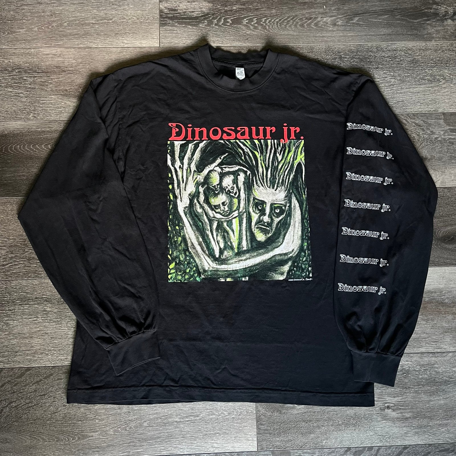 New Vintage Jerks x Dinosaur Jr. Repulsion Graphic Logo Band Longsleeve T Shirt