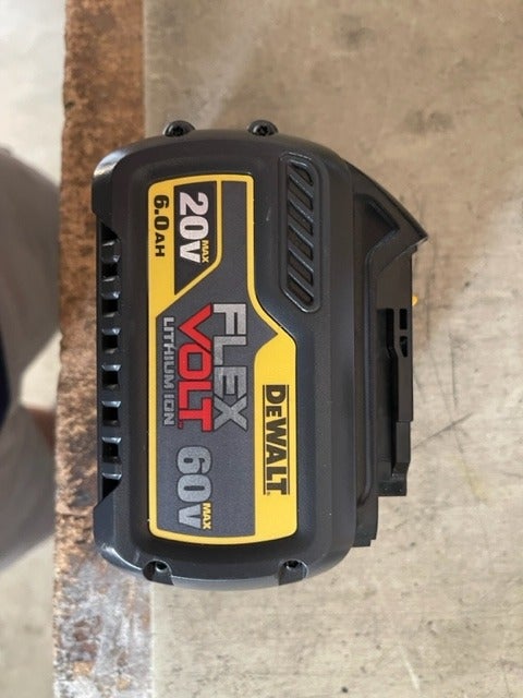 Dewalt 20v / 60 v 6 amp Lithium ION Battery Refurbised