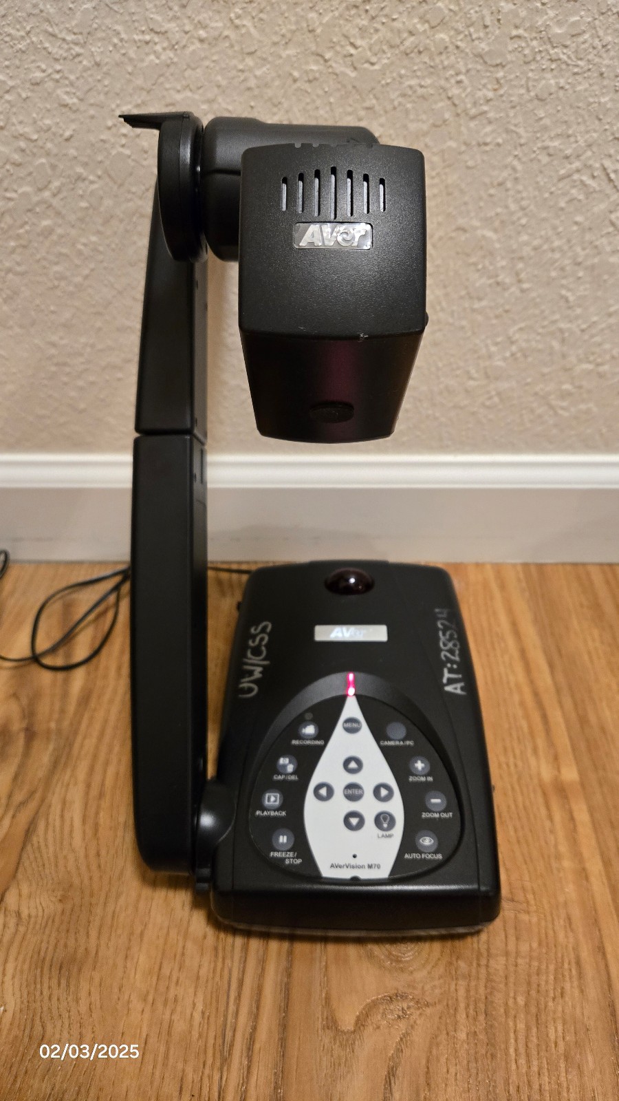 AVer AVerVision M70 Document Camera HDMI, No Power Supply or Accessories AS-IS