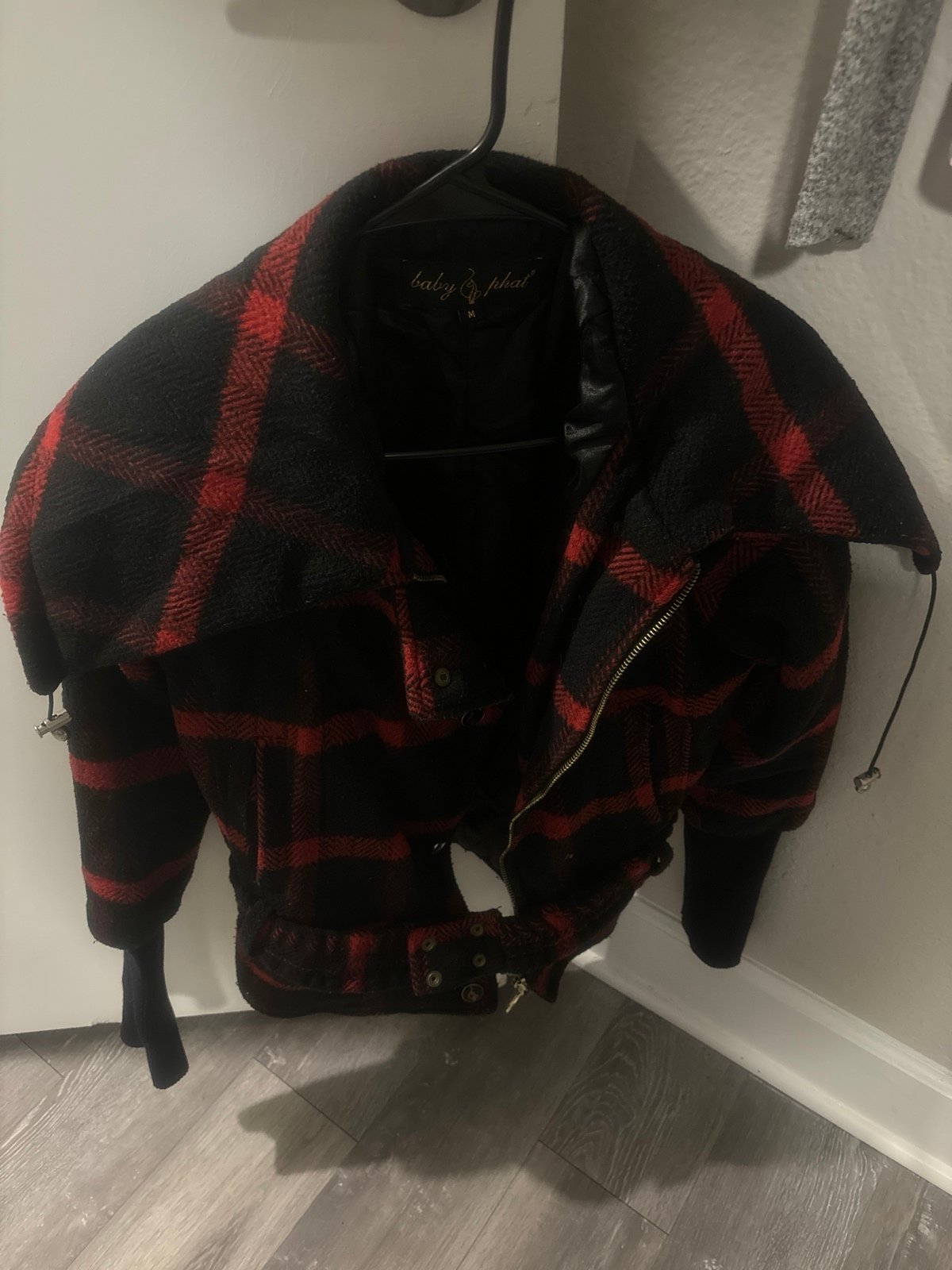 Black/ red juniors wear still looks like new.