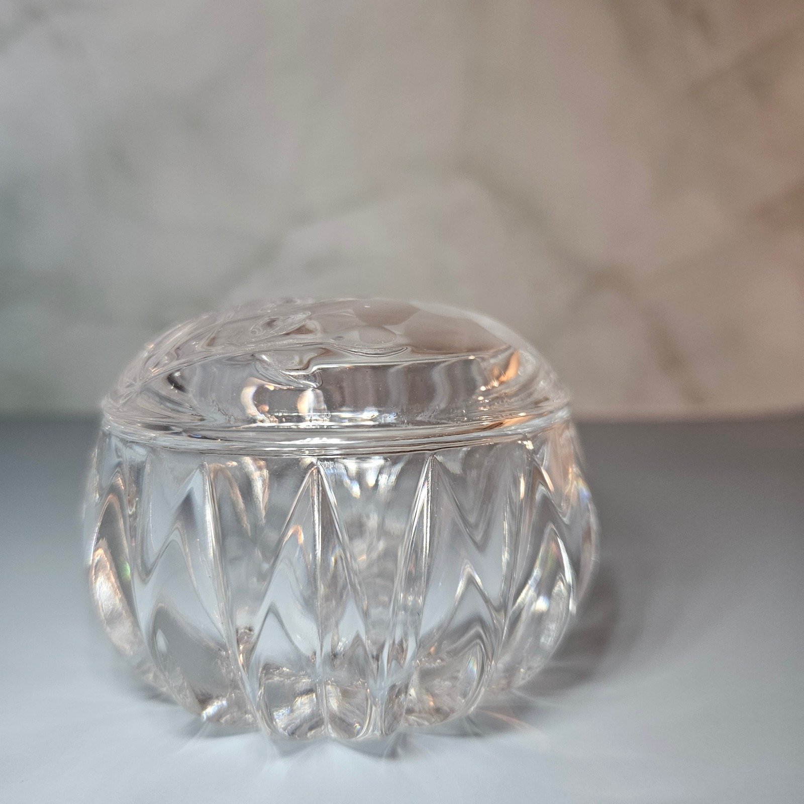 princess House Crystal Jewelry Box