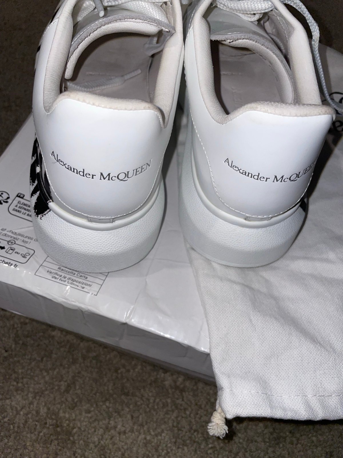 スニーカー alexander mcqueen Sneakers & Slip-On (553770 WIEE01000) Alexander McQueen sneakers