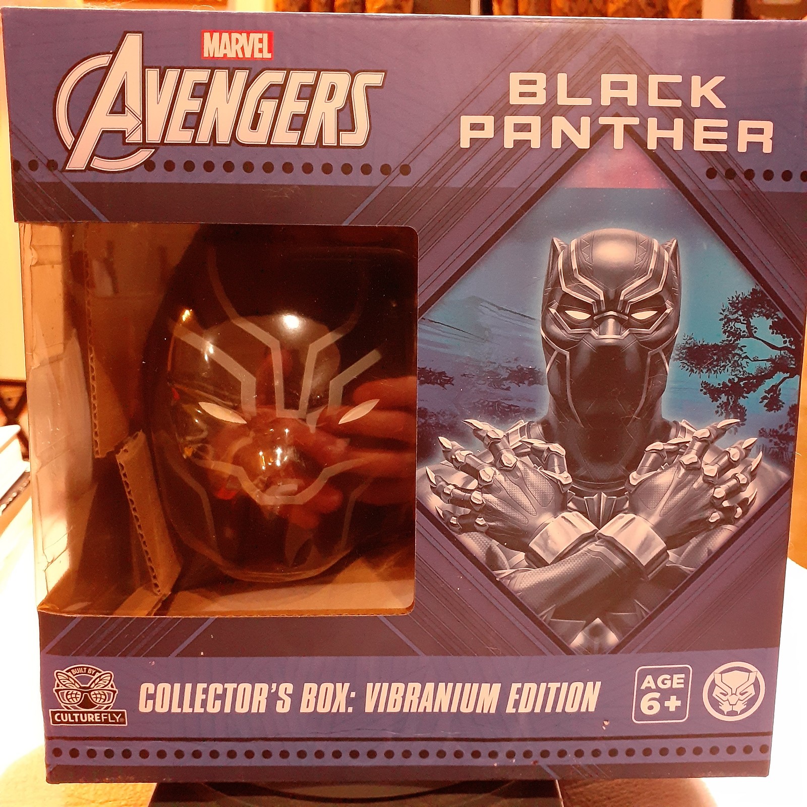 Marvel Avengers Black Panther Collector's Box Vibranium Edition New