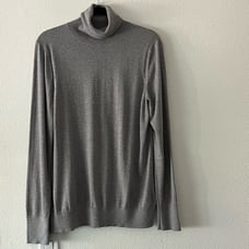 Banana Republic Gray Turtleneck Sweater