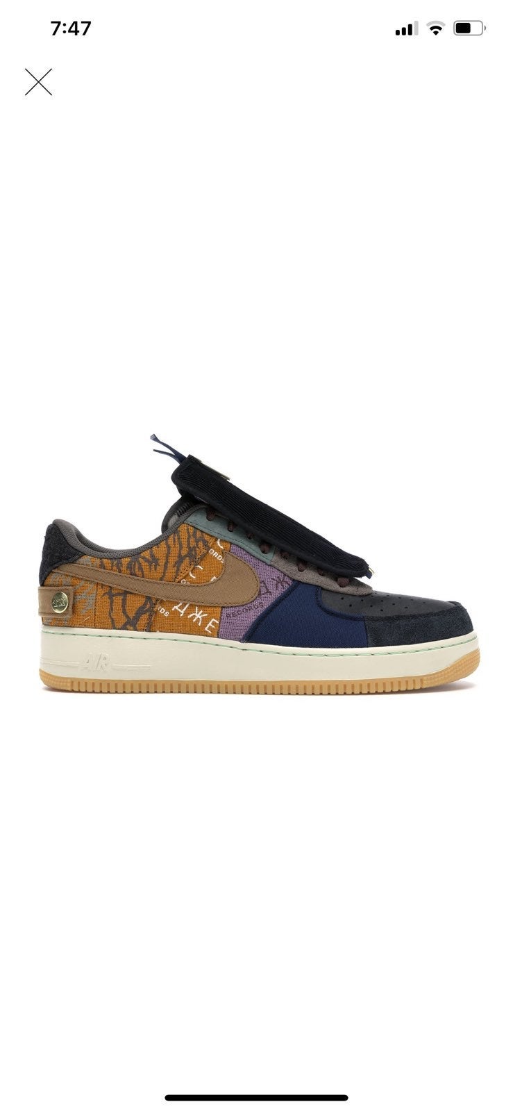 AF1 travis scott