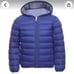 Save The Duck Boys size 4 Blue Donny Puffer Full Zip Jacket Synthetic Down NEW