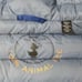 Save The Duck Boys size 4 Blue Donny Puffer Full Zip Jacket Synthetic Down NEW