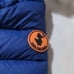 Save The Duck Boys size 4 Blue Donny Puffer Full Zip Jacket Synthetic Down NEW