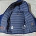 Save The Duck Boys size 4 Blue Donny Puffer Full Zip Jacket Synthetic Down NEW