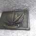 U.S. Homegrown Marijuana Hall of Fame Brass Belt Buckle 200 Years 1976 Great !!
