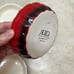 ROCQ Parisian Patisserie 5.5 4 Red Ramikin Scalloped Edge Ceramic Pastry Dishes
