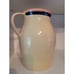 Robinson Ransbottom Snowman Roseville Pottery Pitcher Hand Painted 2 Qt Vtg READ